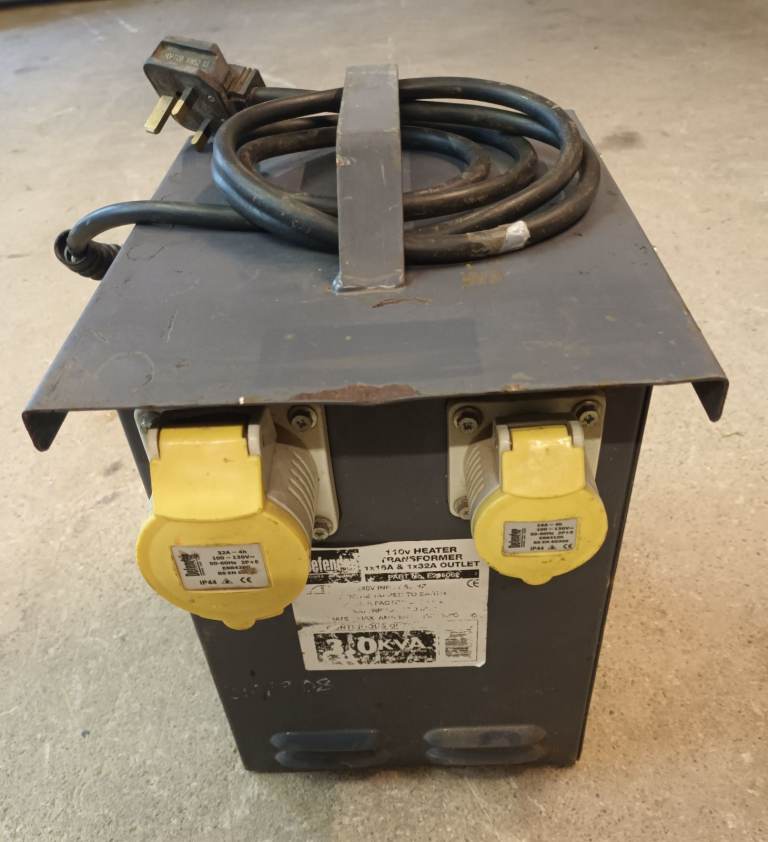 image for 3kVa Heavy Duty Defender Transformer - 240v to 110v - in very good condition