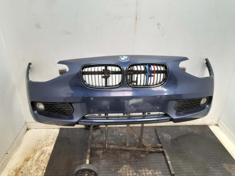 Bmw 1 Series Front Bumper 2011-2015 Hatchback Tiefseeblau Metallic (A76) 511172