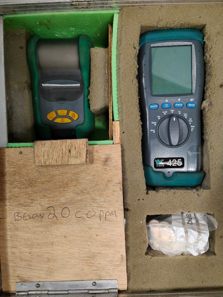 Kane 425 Gas flue analyser
