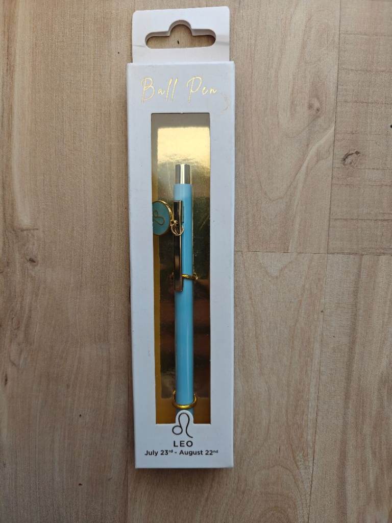 Leo zodiac pen