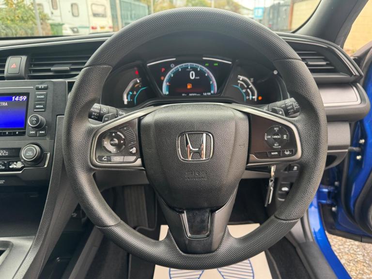 2019 Honda Civic 1.0 VTEC Turbo SE CVT Euro 6 (s/s) 5dr HATCHBACK Petrol Automatic