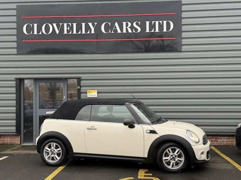 2013 MINI Convertible 1.6 One 2dr CONVERTIBLE PETROL Manual