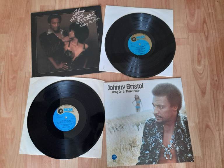 2 x johnny bristol vinyl lps 70s soul