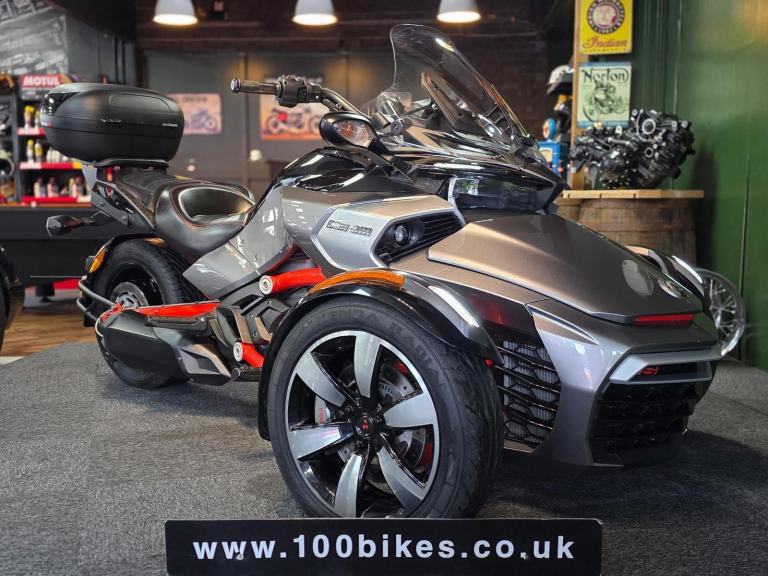 2015/65 CAN-AM SPYDER F3 1330 ACE SE6 SEMI AUTO TRIKE 7,100 MILE'S 