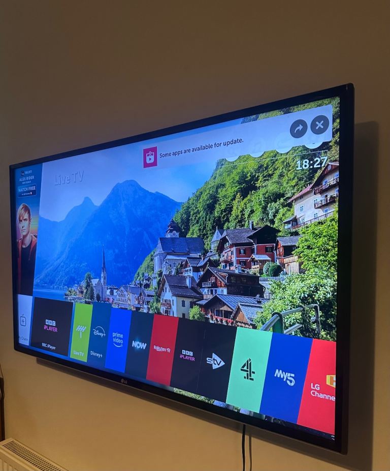 43" LG ULTRA HD 4K TV