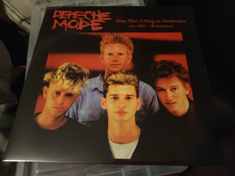 Depeche mode more than a part in Amsterdam live 1988 sealed vinyl album 