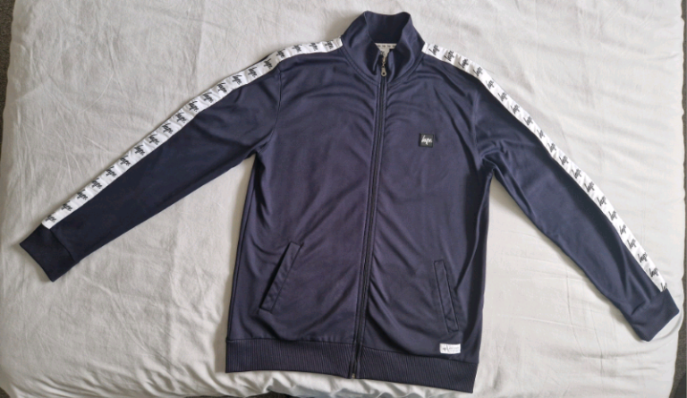 Hype navy Tracksuit jacket size large