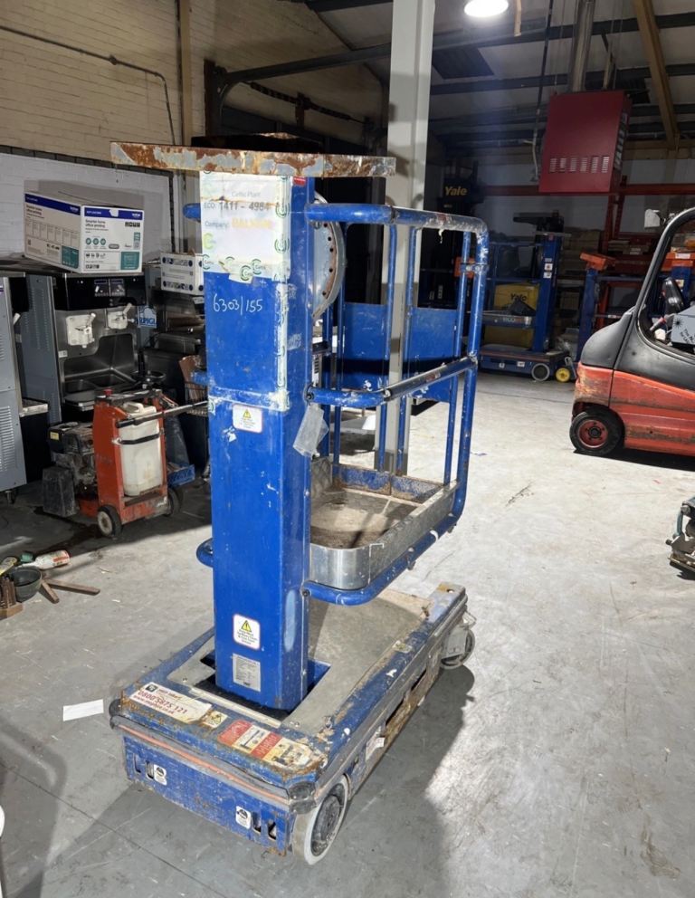 Power Towers Ecolift 4.2m Push Around Personnel Lift Access Platform 2015
