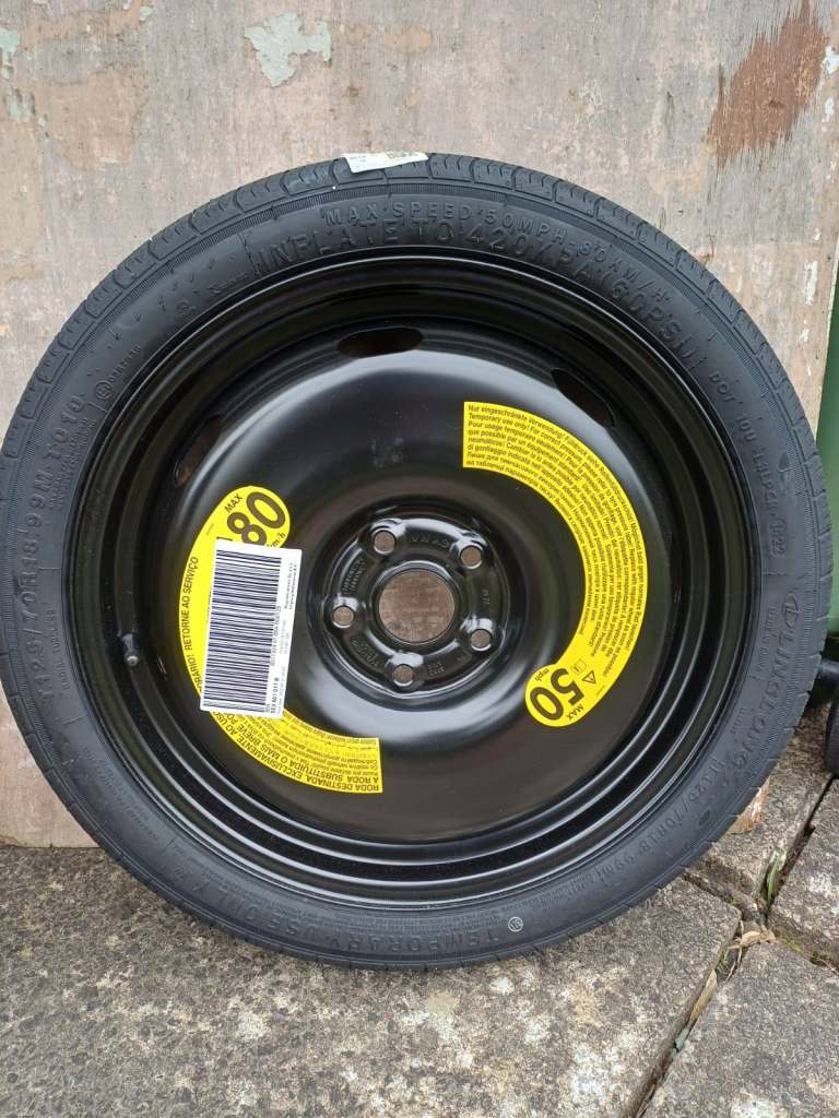 Space saver wheel & tyre for Octavia MK4