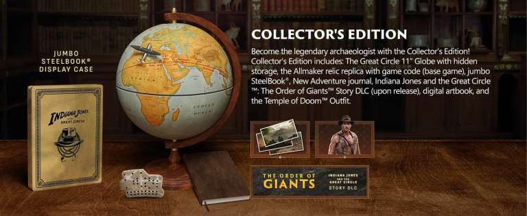 Indiana Jones and the Great Circle: Collector's Edition Xbox Series X|S and Windows PC - BRAND NEW