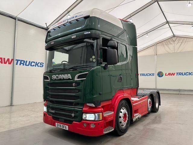 Scania R580 V8 Euro 6 6x2 Sleeper Cab Tractor Unit