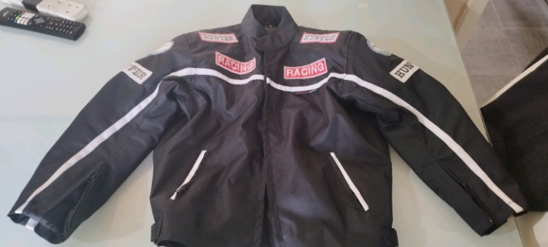 Kids childs motorcycle coat