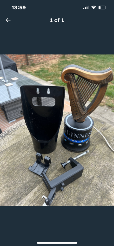 Guinness usb charger bottle opener 