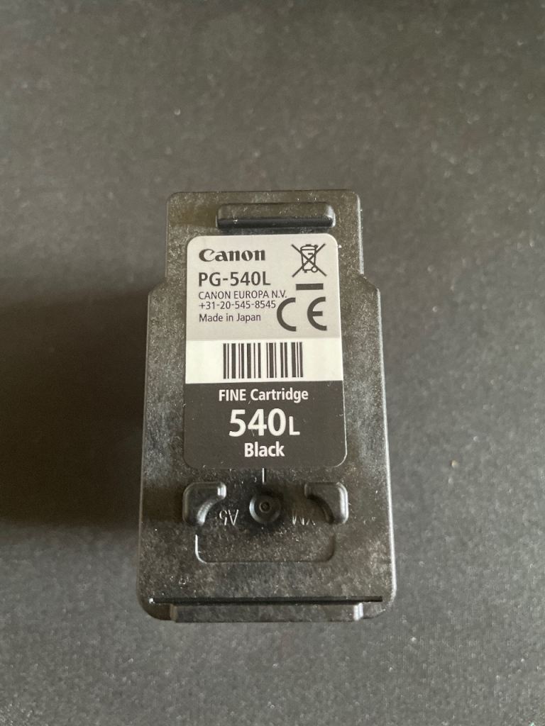 Empty canon pg-540l ink cartridge 
