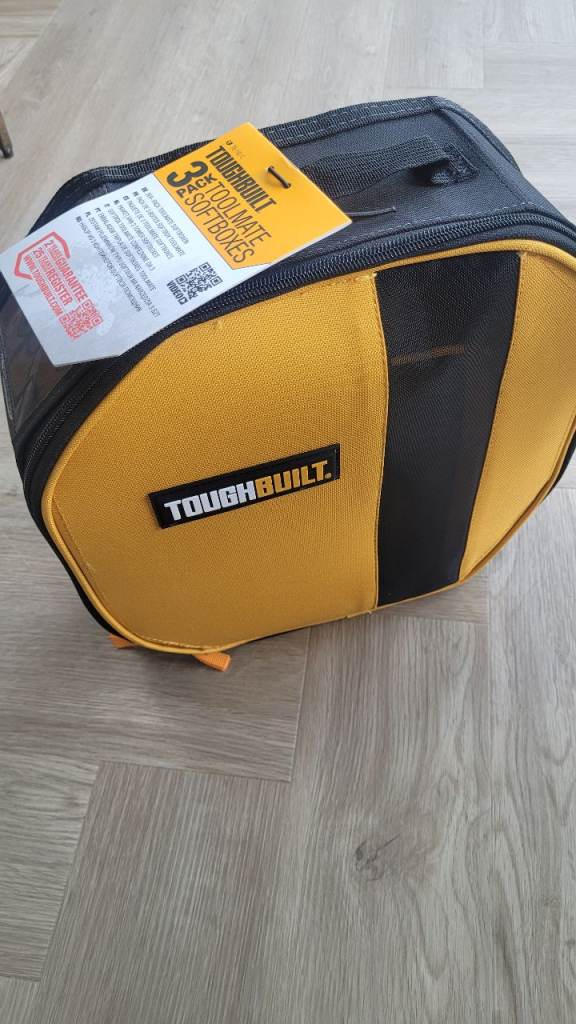 TOUGHBUILT 3 Pack TOOLMATE SOFTBOXES – Brand New