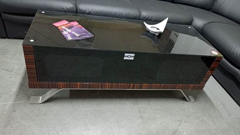 Brand New assembled glass TV unit/coffee table 