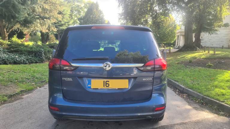 Vauxhall, ZAFIRA, MPV, 2016, Manual, 1598 (cc), 5 doors