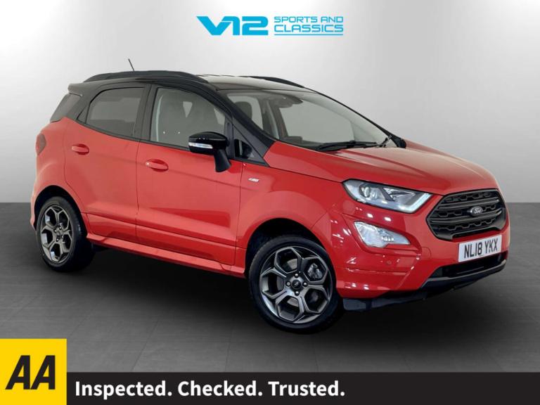 2018 Ford Ecosport 1.0 EcoBoost 140 ST-Line 5dr HATCHBACK PETROL Manual