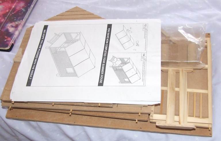 AS NEW BOXED Dolls House Emporium The Summer House Kit DIY 1:12 Scale