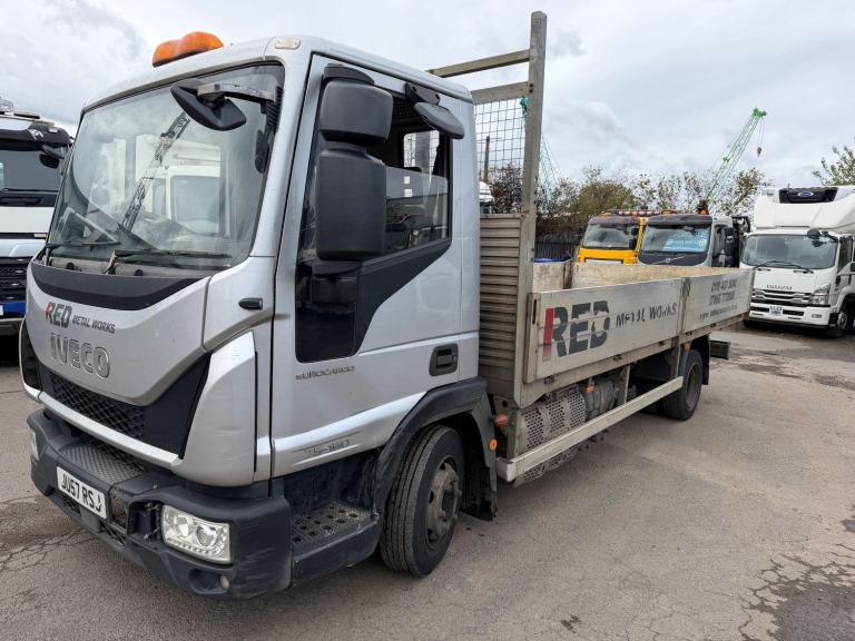 2016 IVECO EUROCARGO 75E16 DROPSIDE AUTO, EURO 6, 7.5 TON