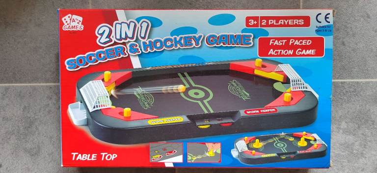 PINBALL SOCCER HOCKEY 2 in 1 GAME