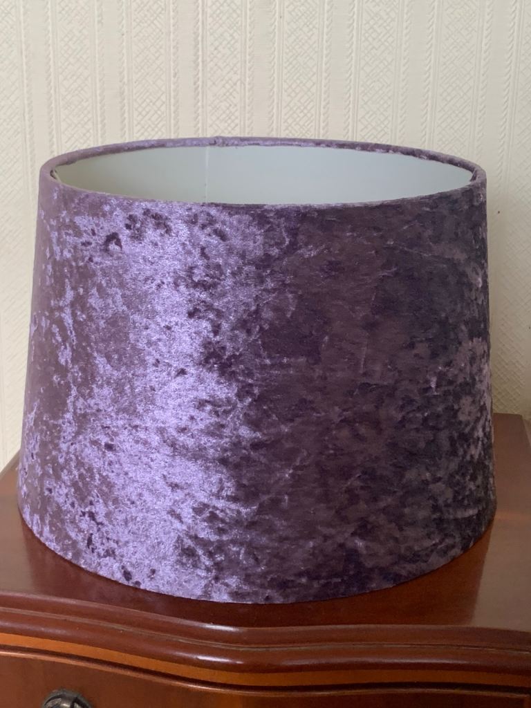 Velvet lampshade for sale