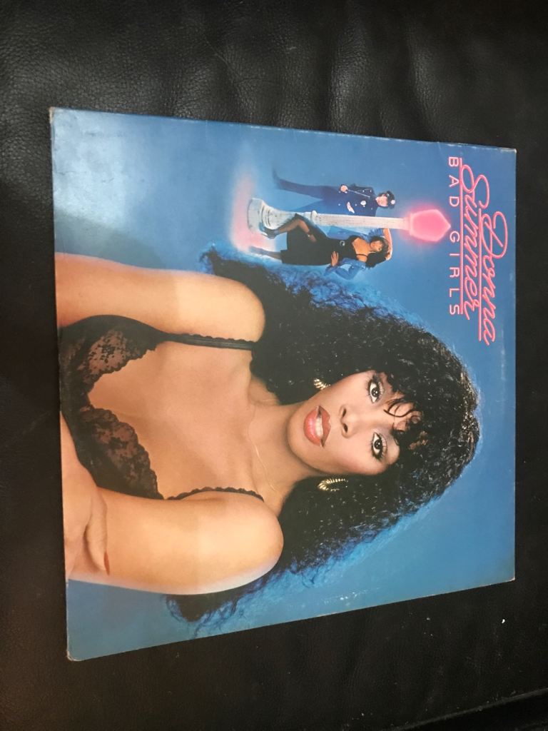 Donna summers - bad girls vinyl record 