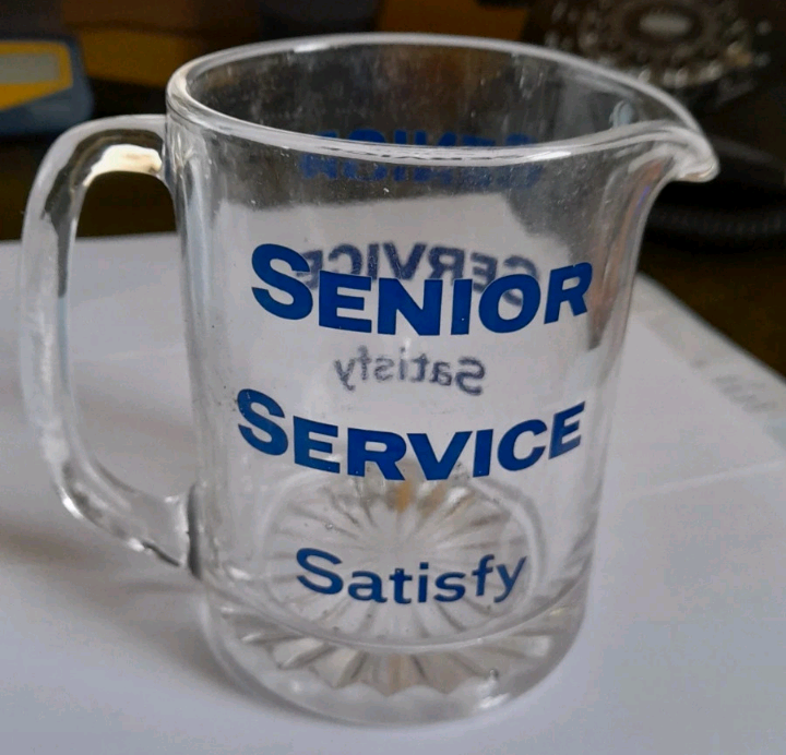 Vintage Senior Service classic water jug.