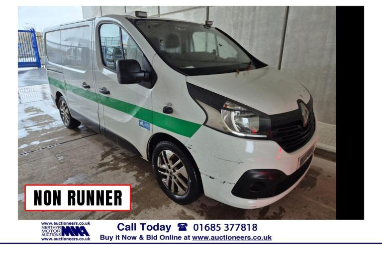 image for 2017 Renault Trafic SL29 BUSINESS+ ENERGY 1.6DCI 145PS SWB VAN (EURO 6) *** NON RUNNER *** PANEL ...