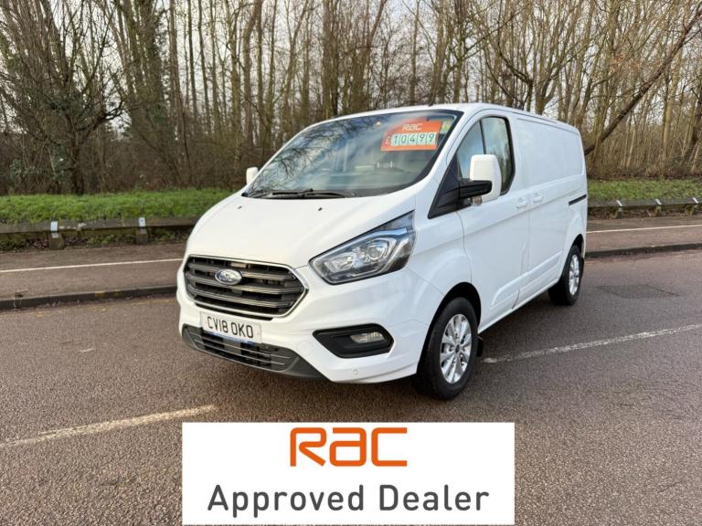 2018 Ford Transit Custom 2.0 EcoBlue 130ps Low Roof Limited Van PANEL VAN DIESEL Manual