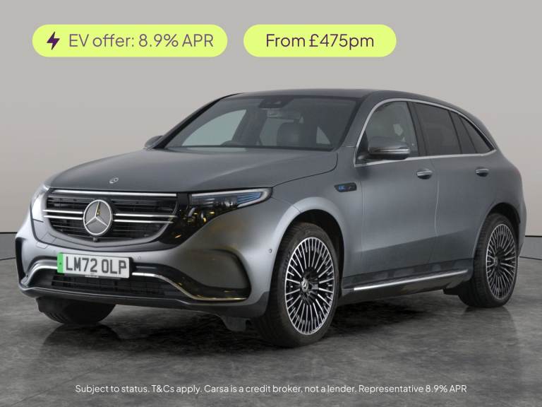 2022 Mercedes-Benz EQC EQC 400 80kWh AMG Line (Premium) SUV 5dr Electric Auto 4MATIC (408 ps) - L...