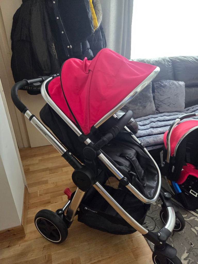 Mothercare Journey Travel System – Pink, Good Condition