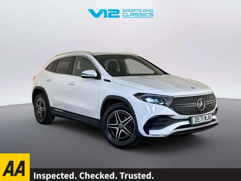 2021 Mercedes-Benz EQA EQA 250 66.5kWh AMG Line SUV 5dr Electric Auto (190 ps) SUV Electric Autom...