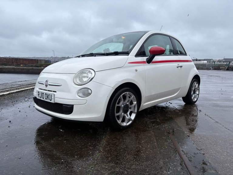 Fiat, 500, Hatchback, 2010, Manual, 1242 (cc), 3 doors