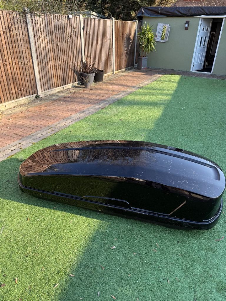 Halfords Advanced 520L Roof Box - Black