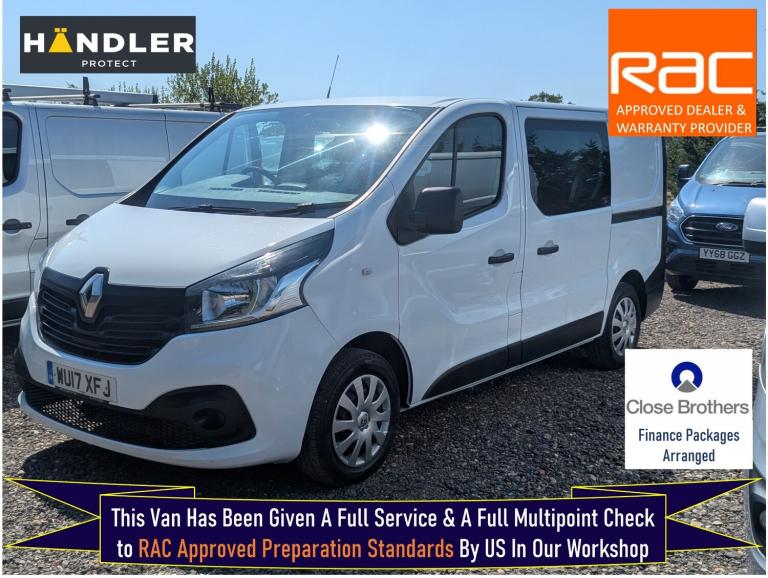 2017 Renault Trafic SL27 dCi 120 Business Crew Van WINDOW VAN Diesel Manual