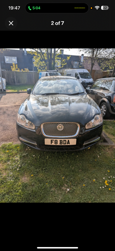 Jaguar XF breaking for parts 