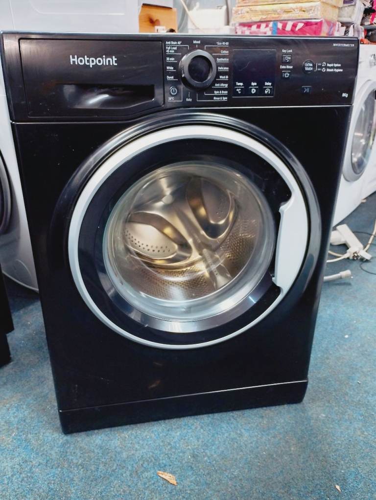Hotpoint washing machine 8 kg with 1 month warranty delivery available 