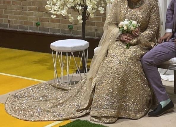 Desi wedding dress & bag
