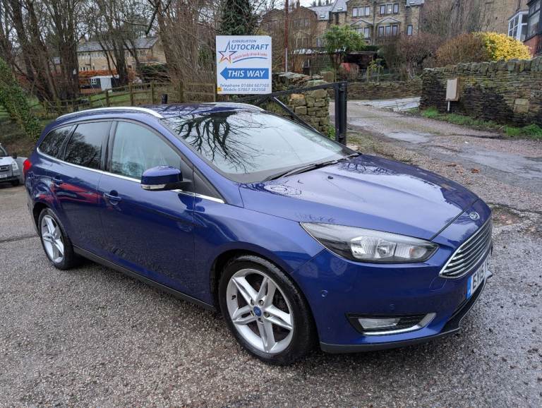 FORD FOCUS 1600 TDCI,ESTATE TITANIUM,12 MONTHS MOT,FULL HISTORY