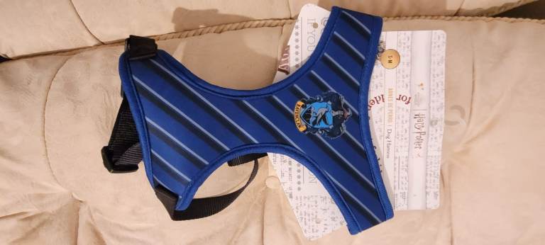 Harry Potter Dog Harness – Blue, Size S-M