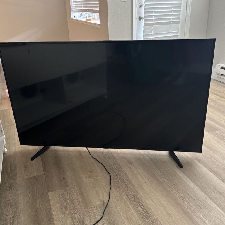 Large Black Flat Screen TV – Good Condition