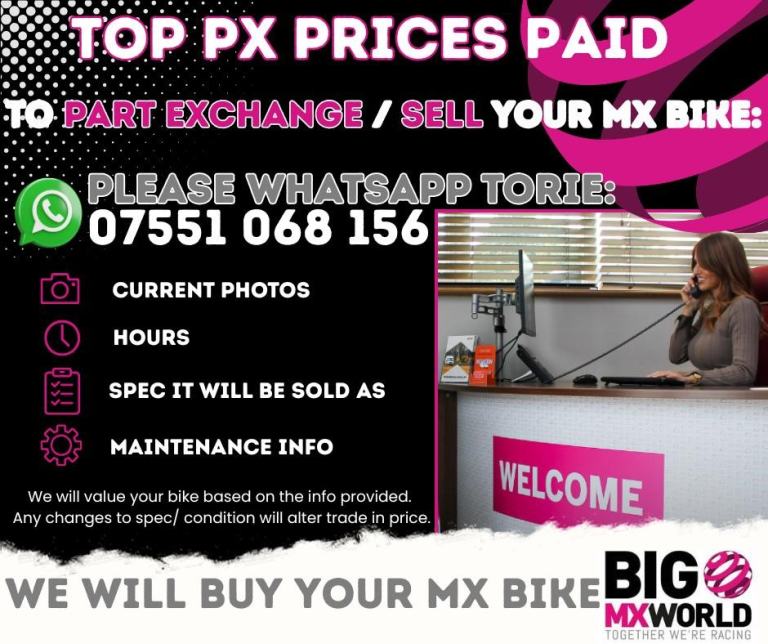 Fantic XX 125 2026 - Zero Hours - PX Welcome - Nationwide Delivery