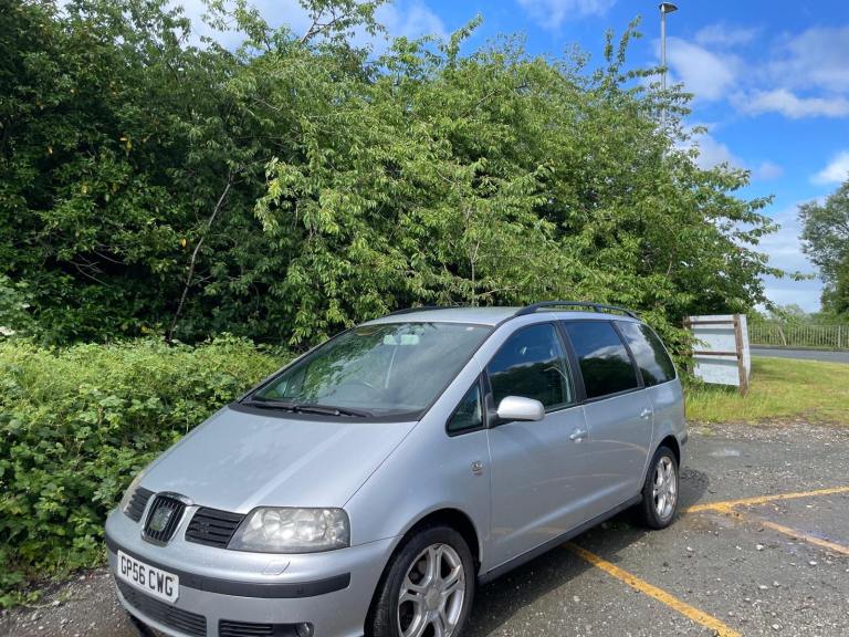 SEAT ALHAMBRA 2.0 TDI STYLANCE 56 REG 5 DOOR 7 SEATS MOT OCTOBER 10TH 2026 SERVICE HISTORY 
