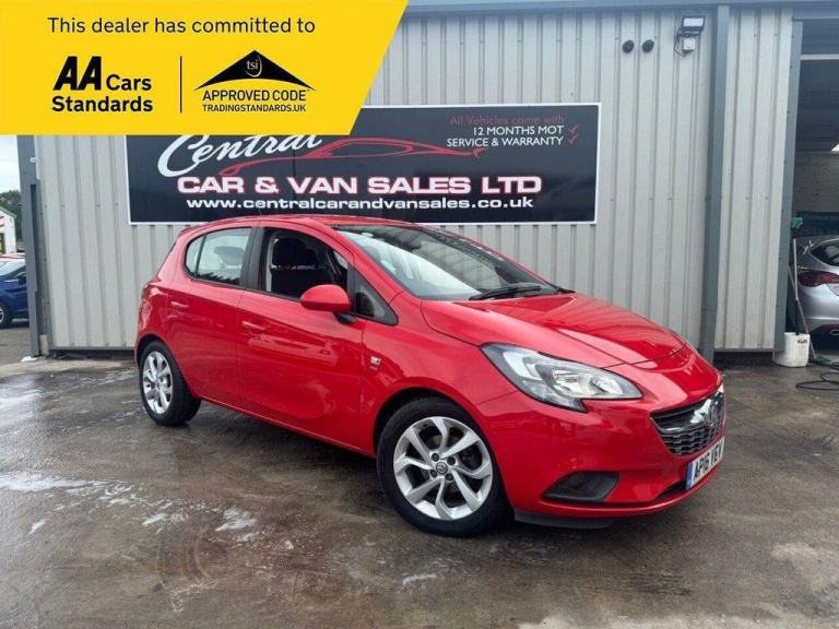 2016 Vauxhall Corsa 1.4i ecoFLEX Energy Hatchback 5dr Petrol Manual Euro 6 (a/c)