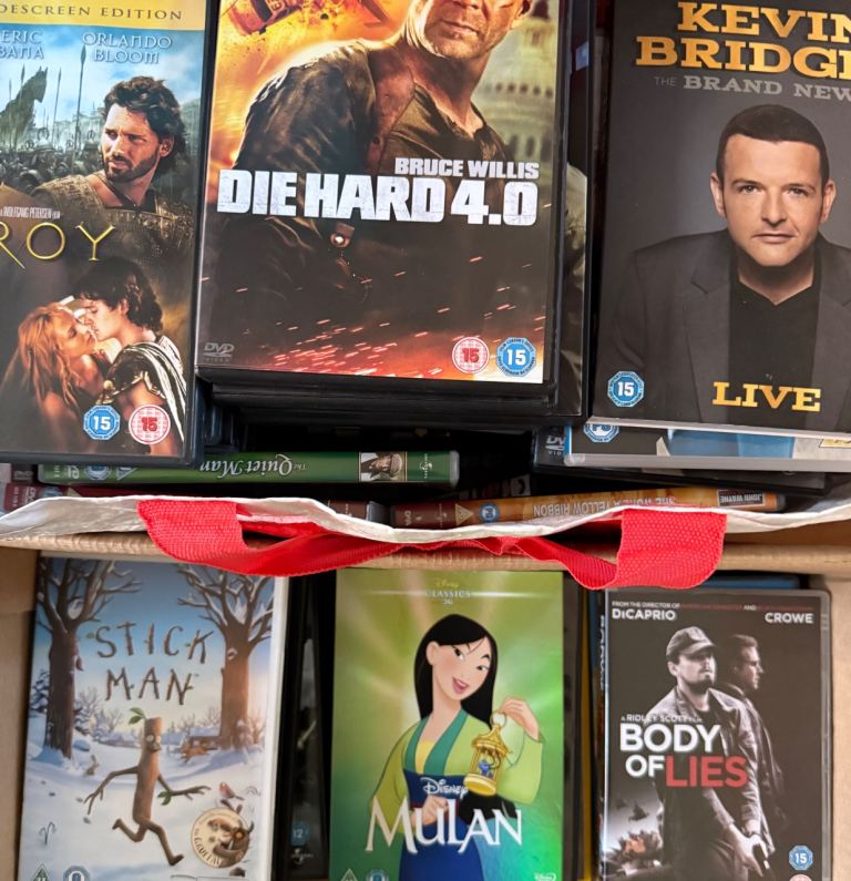 100 DVD Mixed Genre Job Lot