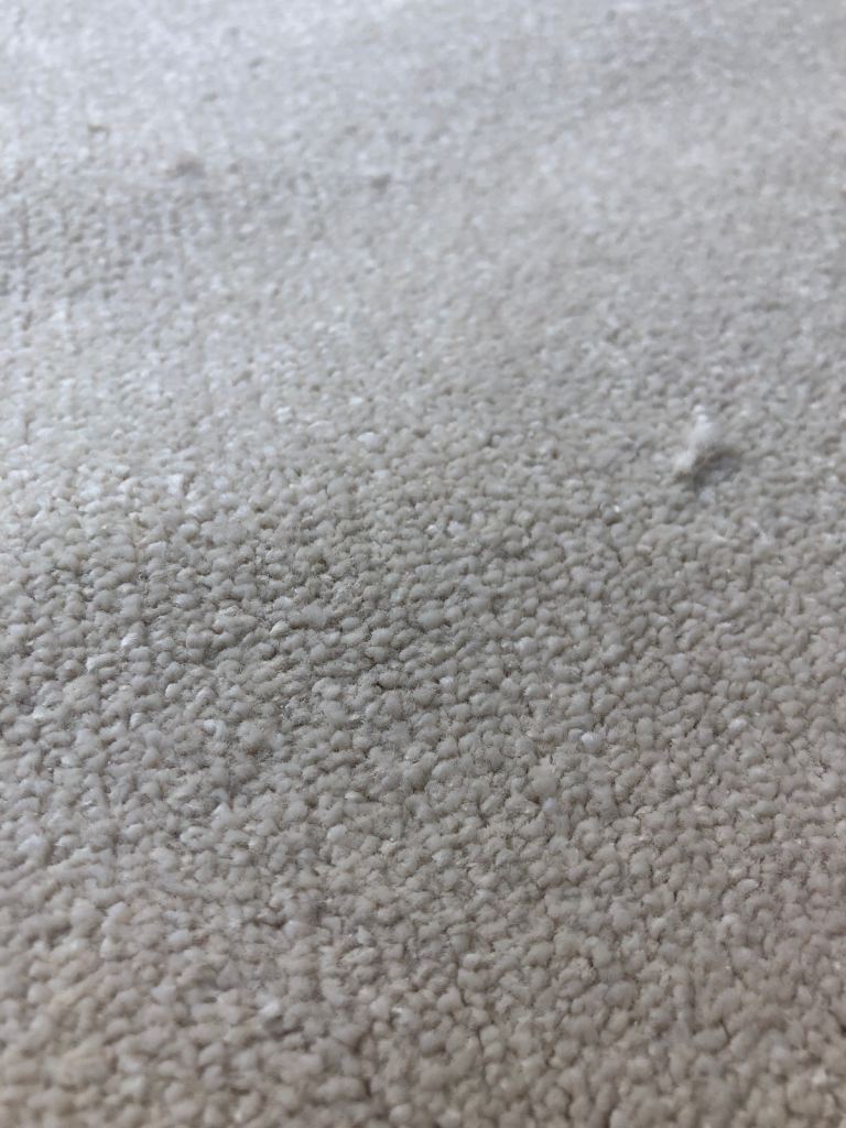 Cream Carpet Offcuts Largest Piece 265cm x 90cm Hallway