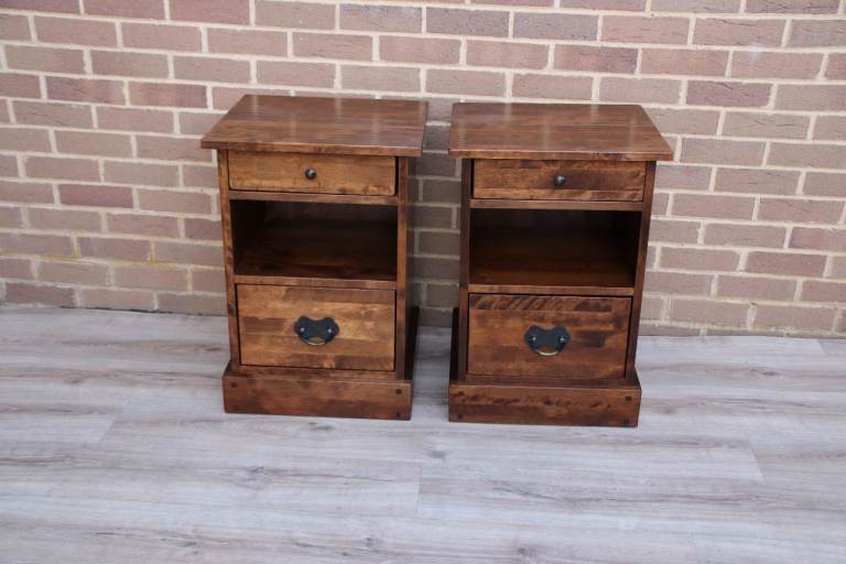 Pair of Laura Ashley Garrat Bedside Tables (UK Delivery)