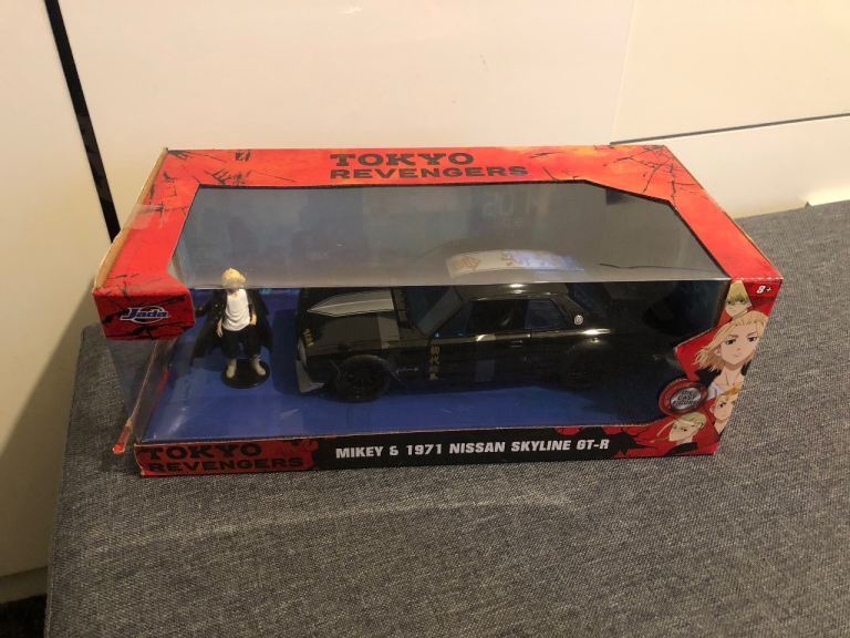 JADA ● Anime Rides ● Tokyo Revengers ● 1971 Nissan ● 1:24 ● Diecast Car