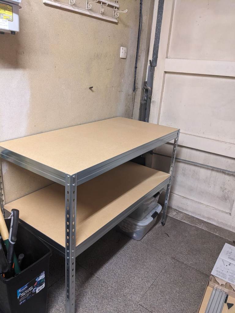 Essentials Metal Garage Shelving Unit